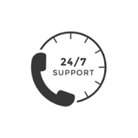24/7 support